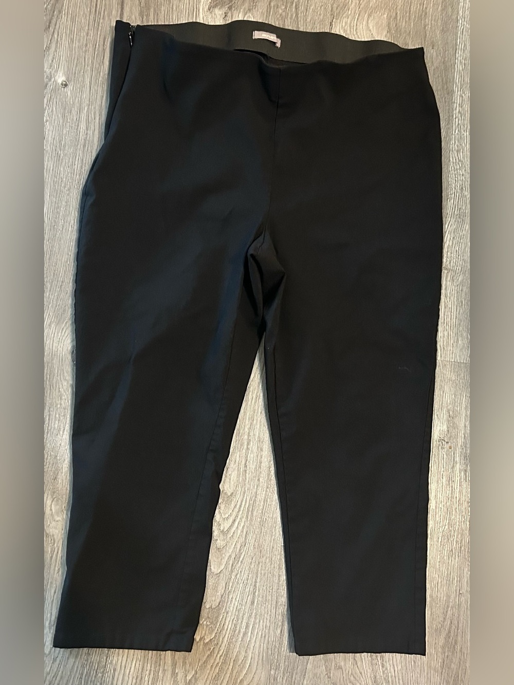 Maurices Black Slim Dress Pants Capri 16W